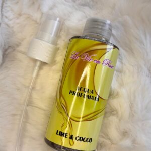 Acqua profumata lime e cocco