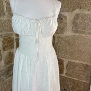 Vestito brillantini argentati